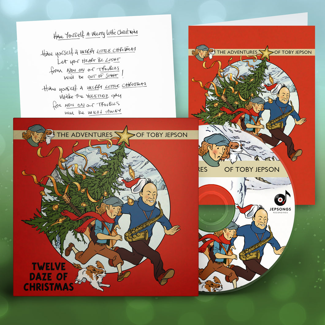 Twelve Daze of Christmas - Signed CD + Free Christmas Card & Lyric Sheet (Limited Time Offer)