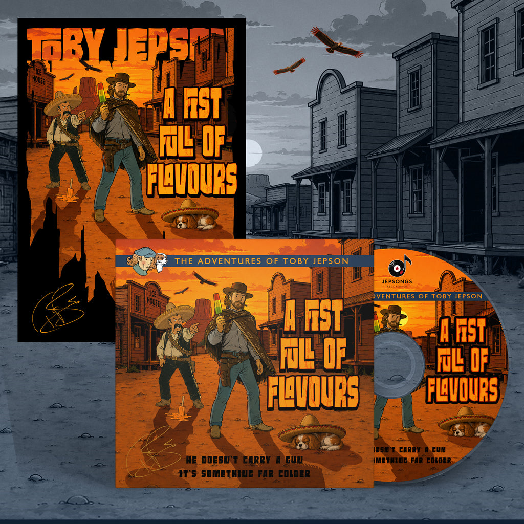 Fist Full of Flavours Signed CD/A4 Poster/Download (FREE UK P&P Limited Time Only)