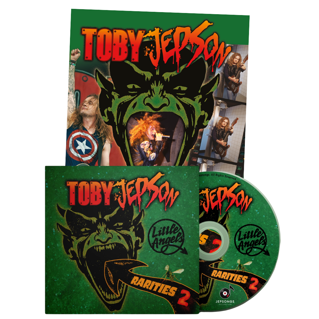 Toby Jepson's Little Angels Rarities vol.2 CD/A4 Poster (Signed CD - L ...