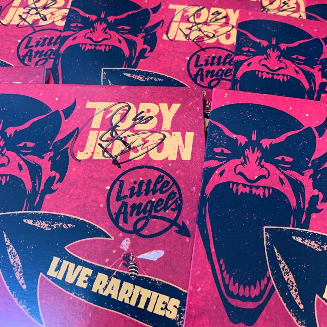 Toby Jepson's Little Angels Live Rarities vol.1 (SIGNED CD + A4 Poster ...